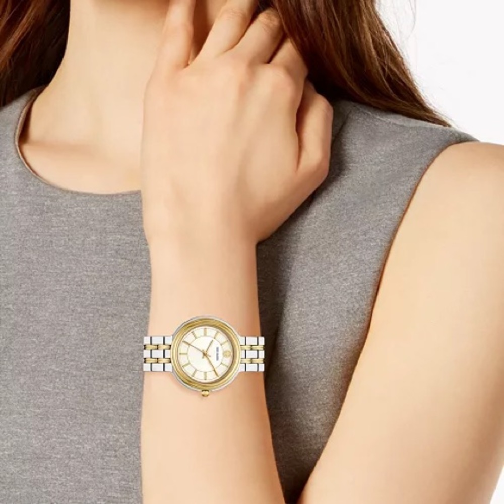 Tory Burch Bailey two tone watch 34mm